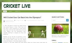 Cricketliveoninternet.com thumbnail