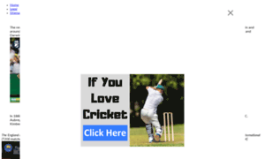 Cricketplanet.info thumbnail