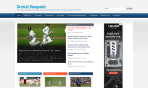 Cricketviewpoint.com thumbnail