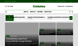 Cricketwa.net thumbnail