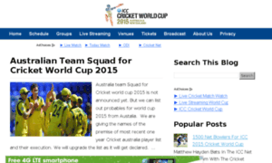 Cricketworldcup-2015.org thumbnail
