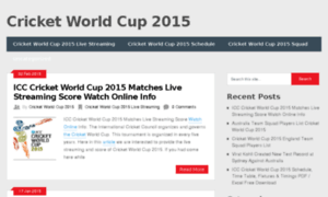 Cricketworldcup2015live.org thumbnail