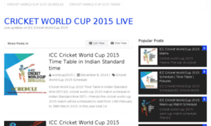 Cricketworldcup2015livescore.org thumbnail