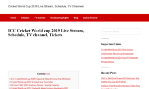 Cricketworldcup2019live.stream thumbnail