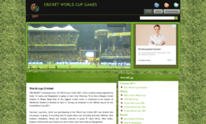 Cricketworldcupgames.com thumbnail