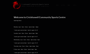 Crickhowellcscentre.co.uk thumbnail