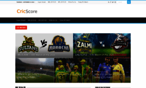 Cricscore.org thumbnail