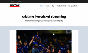 Crictime-live.com thumbnail