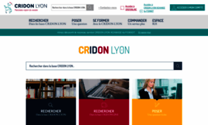 Cridon-lyon.fr thumbnail