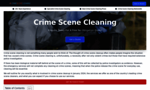 Crimescenecleaning.uk thumbnail