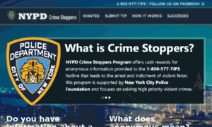 Crimestoppers.nypdonline.org thumbnail