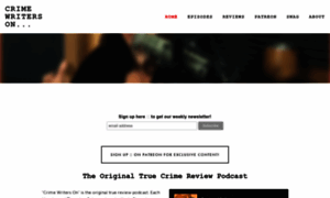 Crimewriterson.com thumbnail
