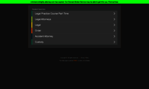 Criminal-civilrights-attorney.com thumbnail