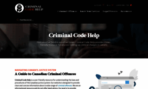Criminalcodehelp.ca thumbnail