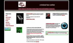 Criminallawonline.com thumbnail