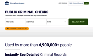 Criminalrecords.us.org thumbnail