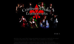 Crimsonchainleatherworks.com thumbnail