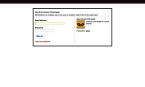 Crimsoncircleangels.ning.com thumbnail