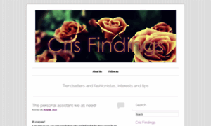 Crisfindings.wordpress.com thumbnail