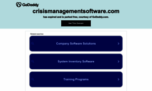 Crisismanagementsoftware.com thumbnail