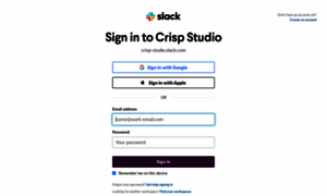 Crisp-studio.slack.com thumbnail