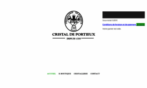 Cristalleriedeportieux.fr thumbnail