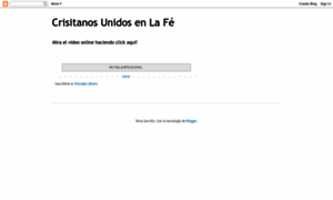 Cristianosunidosenlafe.blogspot.mx thumbnail
