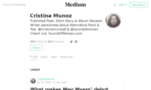 Cristinamunoz.info thumbnail