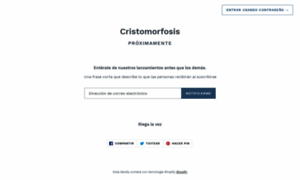 Cristomorfosis.com thumbnail