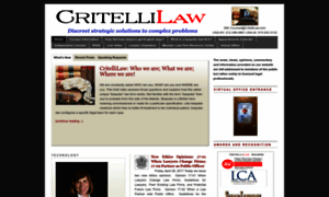 Critellilaw.com thumbnail