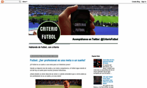 Criteriofootball.blogspot.com thumbnail