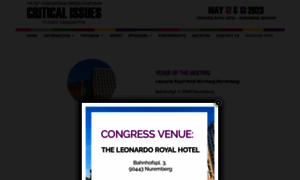 Critical-issues-congress.com thumbnail