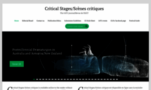 Critical-stages.org thumbnail