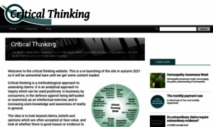 Critical-thinking.org.uk thumbnail