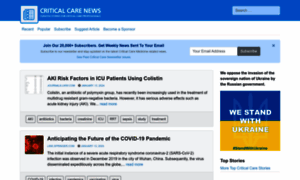 Criticalcare.news thumbnail