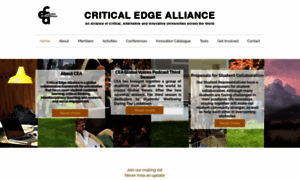 Criticaledgealliance.com thumbnail