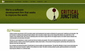 Criticaljuncture.org thumbnail