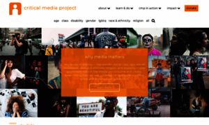 Criticalmediaproject.org thumbnail