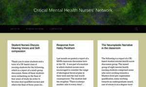 Criticalmhnursing.org thumbnail