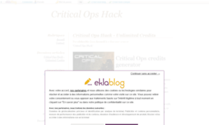 Criticalopstool.eklablog.com thumbnail