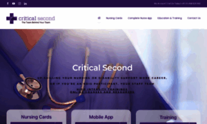 Criticalsecond.com thumbnail