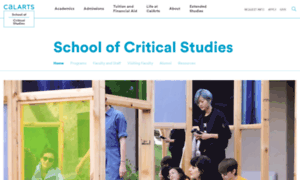 Criticalstudies.calarts.edu thumbnail