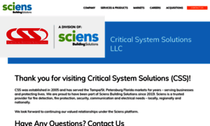 Criticalsystemsolutions.com thumbnail