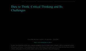 Criticalthinkingchallenges.weebly.com thumbnail