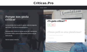 Criticas.pro thumbnail