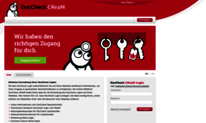 Crm.doccheck.com thumbnail