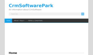 Crmsoftwarepark.com thumbnail