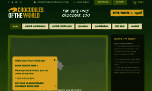 Crocodilesoftheworld.co.uk thumbnail