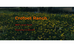 Crofoot.com thumbnail