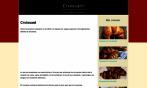 Croissant.com.es thumbnail